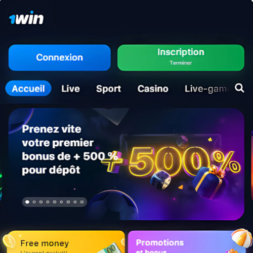 Instruction Visitez le site Web du casino