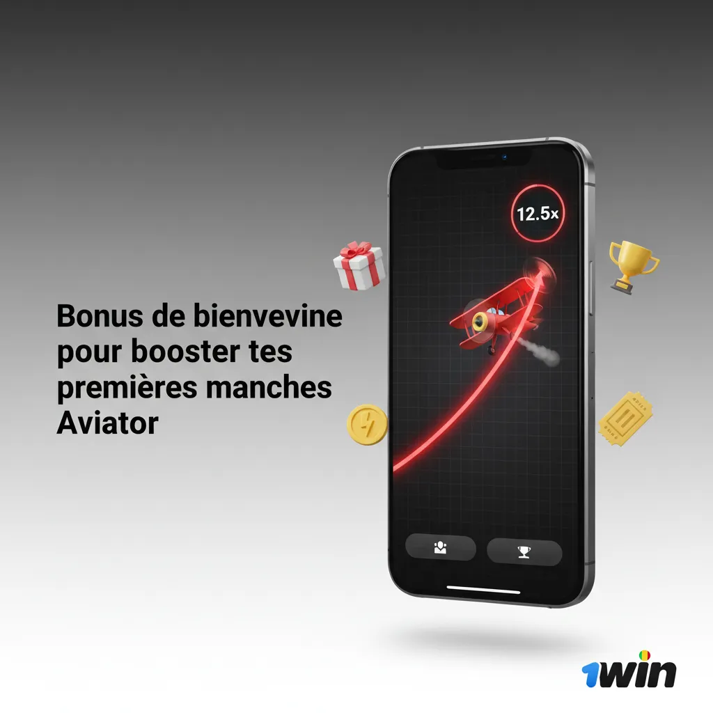 Bannière promo: bonus de bienvenue +500% jusqu’à 575000 CFA pour Aviator; dépôt min 5000 CFA. Conditions applicables.