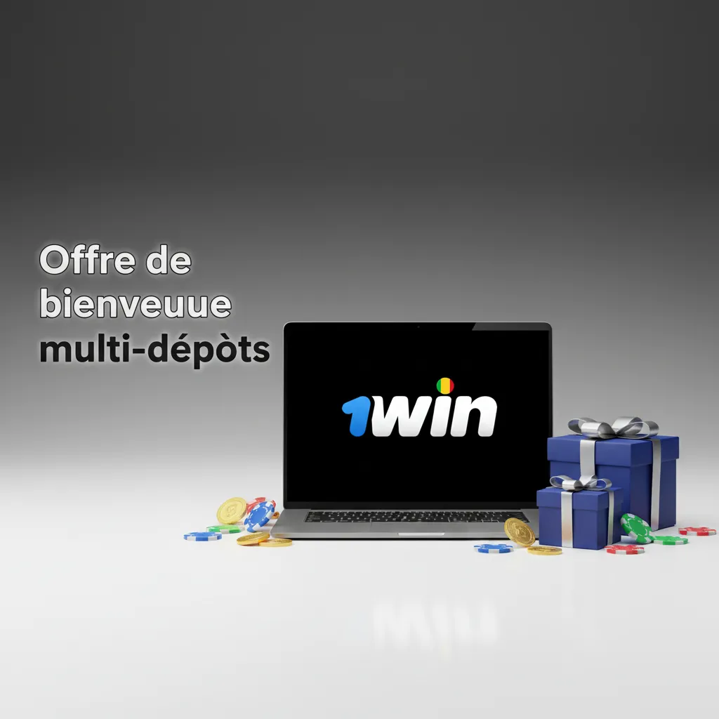 Offre de bienvenue multi‑dépôts: +500% jusqu’à 575 000 CFA sur 4 dépôts. x35 casino ou x3 sport, validité 14 jours.