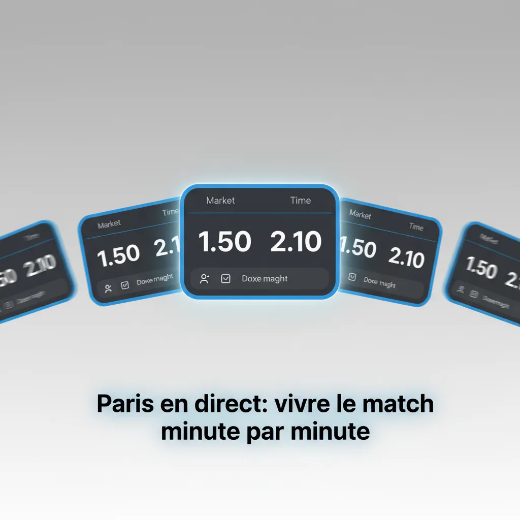 Interface de paris en direct: cotes évolutives, stats en temps réel, cashout partiel, alertes scores pour sports et eSports.